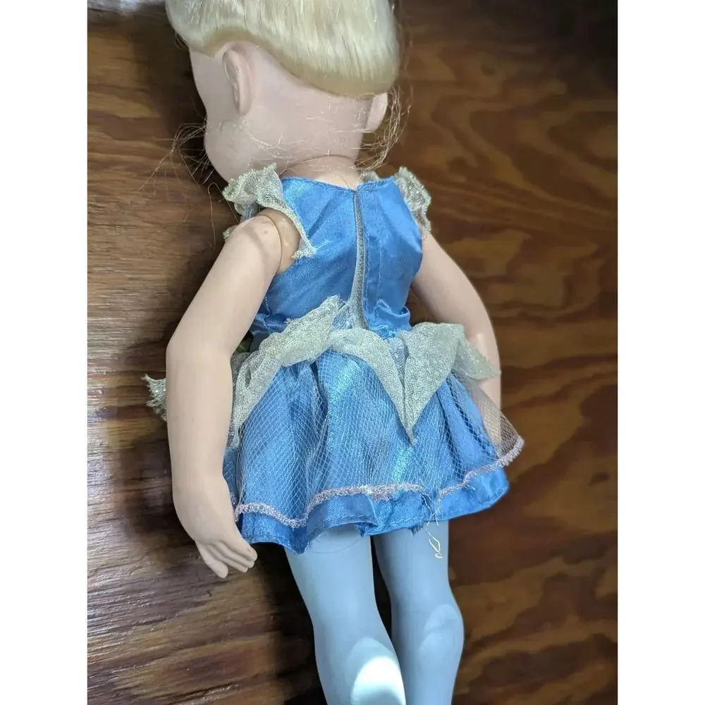Disney Princess Cinderella My First Toddler Doll 14.5 Inch Doll Blue Dress